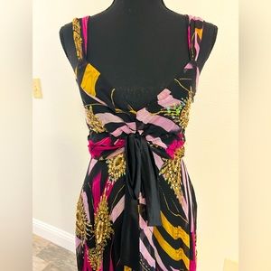 Vintage Diane Von Furstenberg silk mini dress
